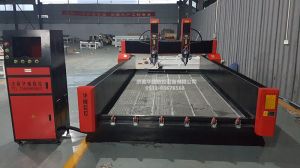 呼伦贝尔根河HW-1825双头重型浮雕石材雕刻机